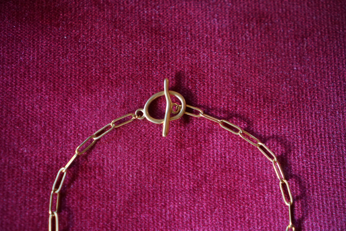 Elegant Necklace with Genuine Pearl Pendant Stainless Steel Jewelry